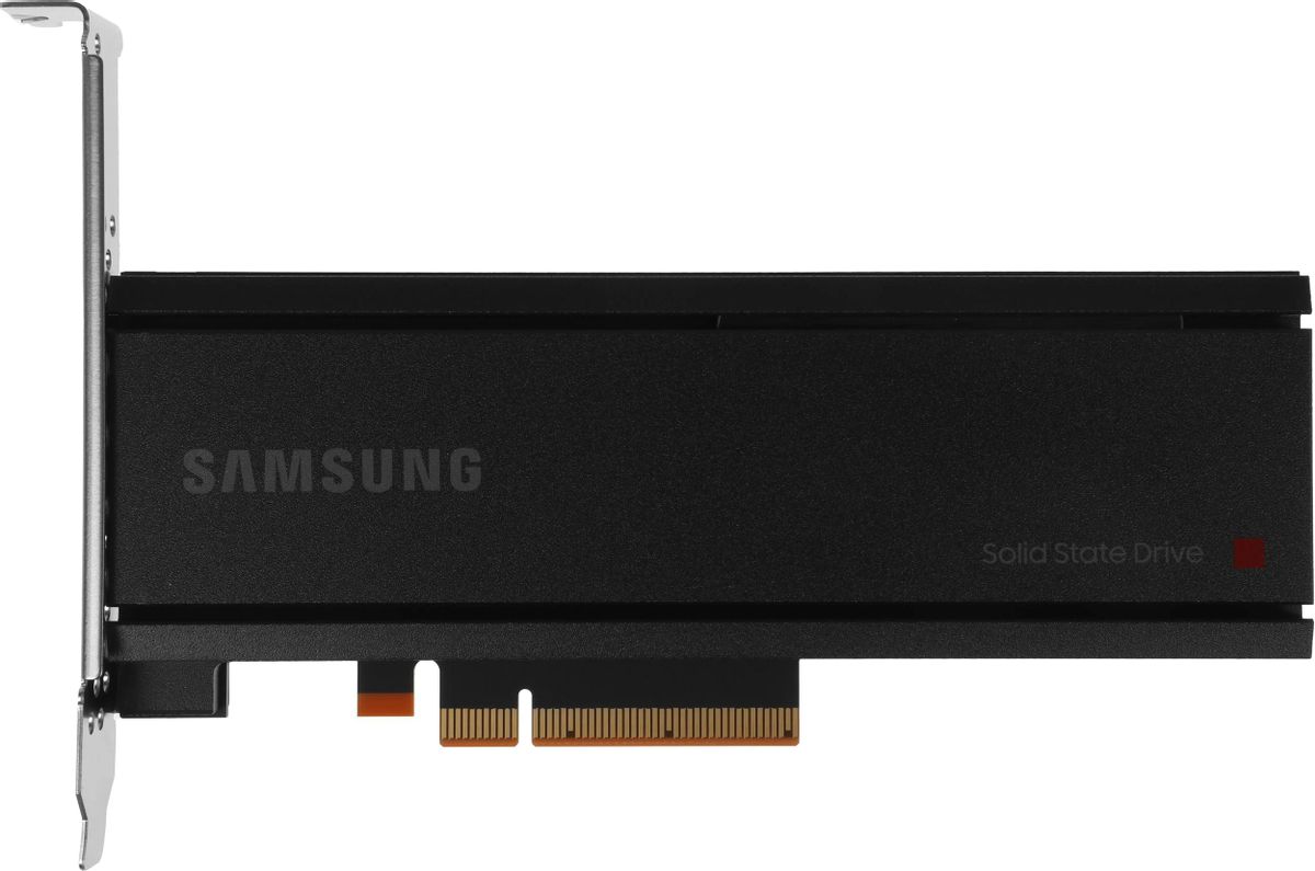 SSD накопитель Samsung Enterprise PM1735 1.6ТБ, PCI-E (HHHL), PCIe 4.0 x8,  NVMe,  PCIe [mzplj1t6hbjr-00007]